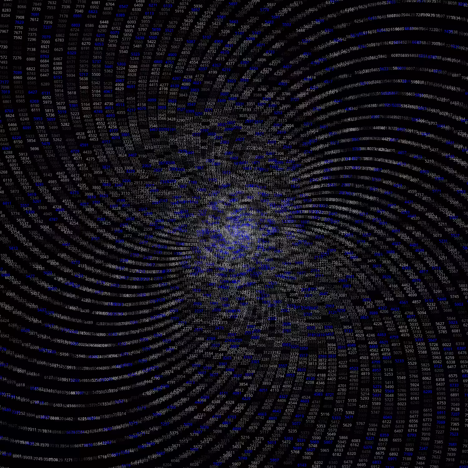 Polar Plot of Numbers #22