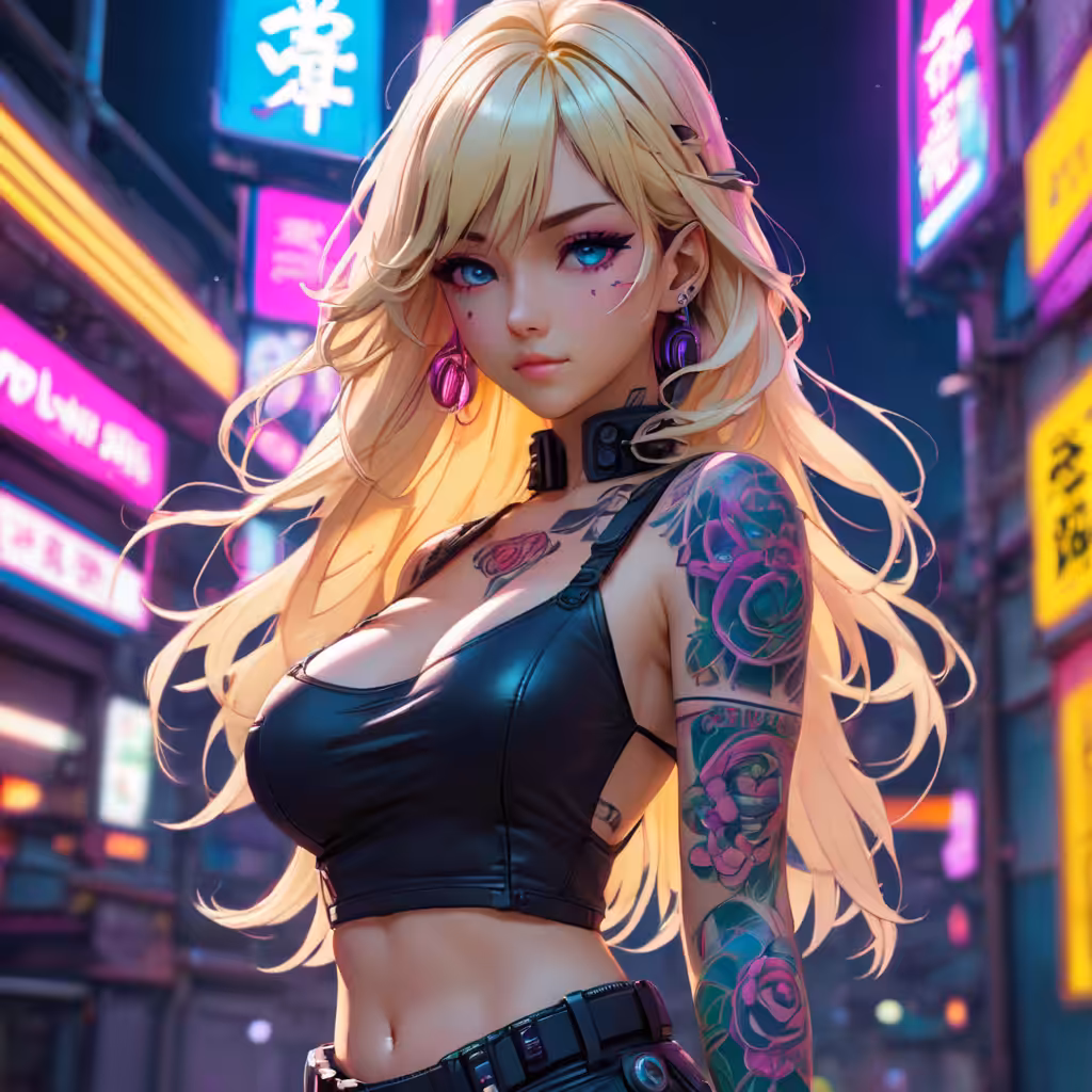 Cyber Punk Girl #2 