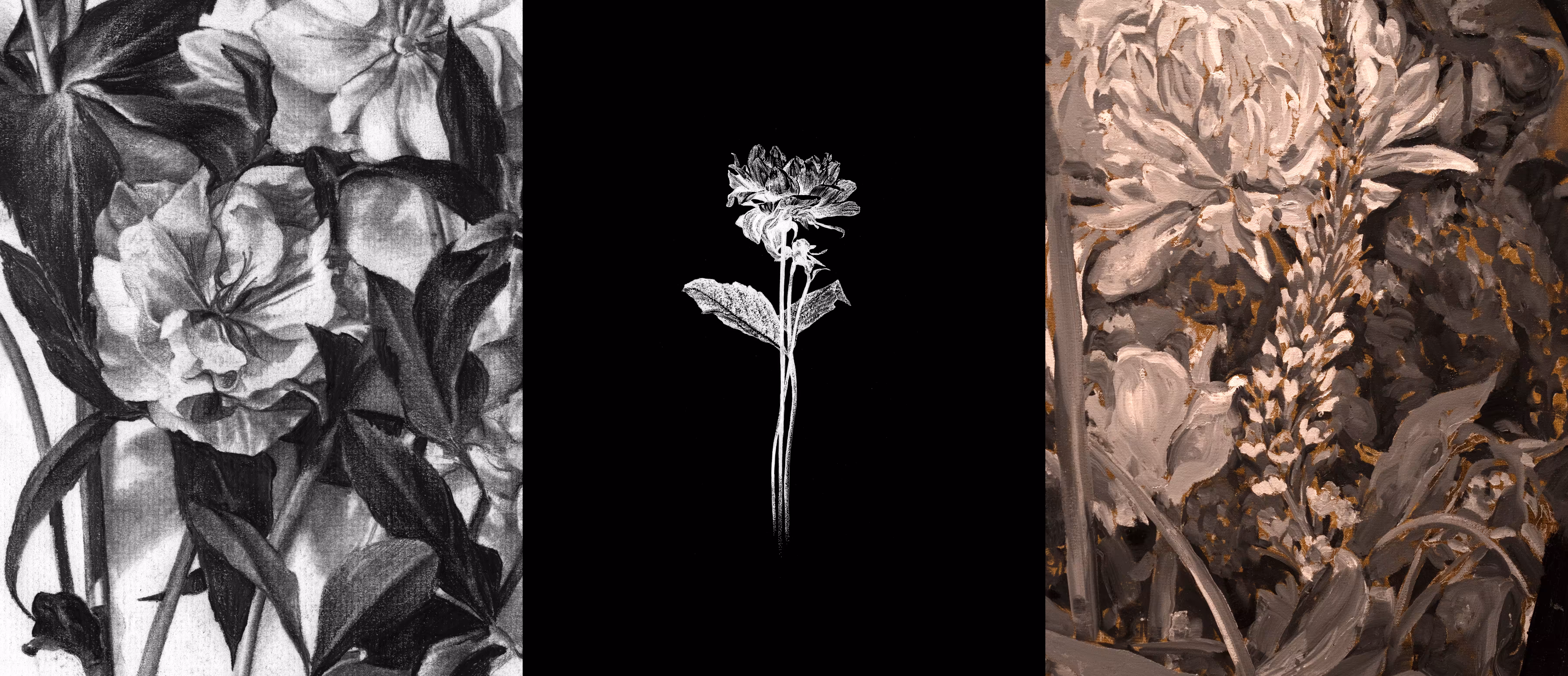 Floral Triptych 002