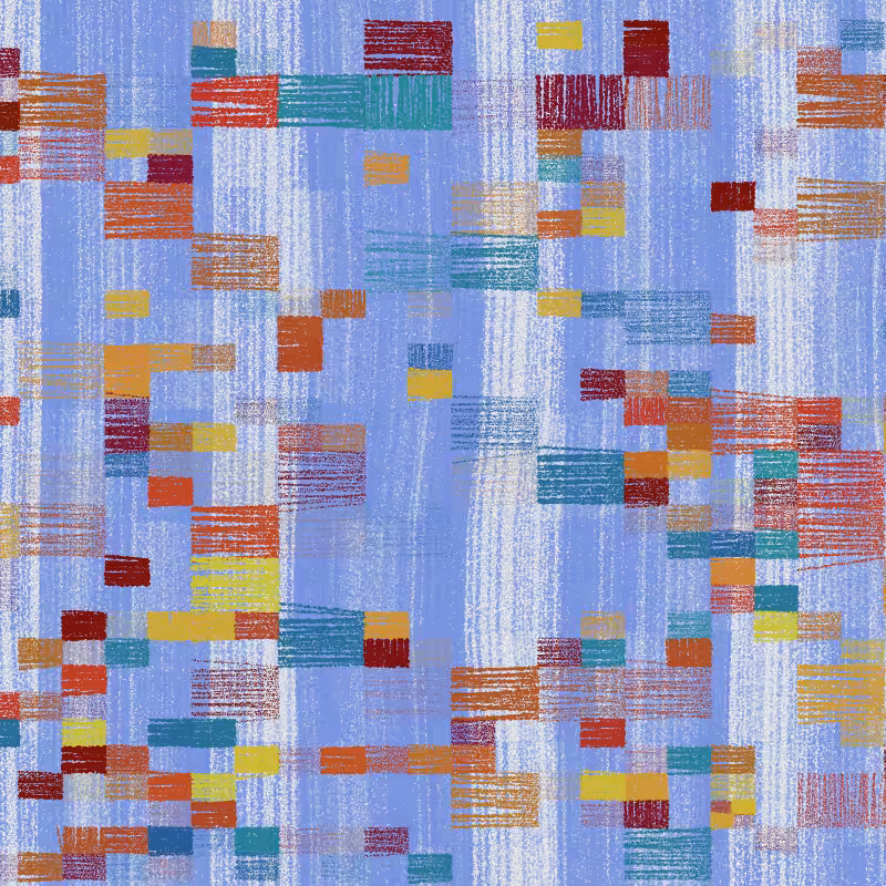 Composition #3 Patchwork Quilt #72