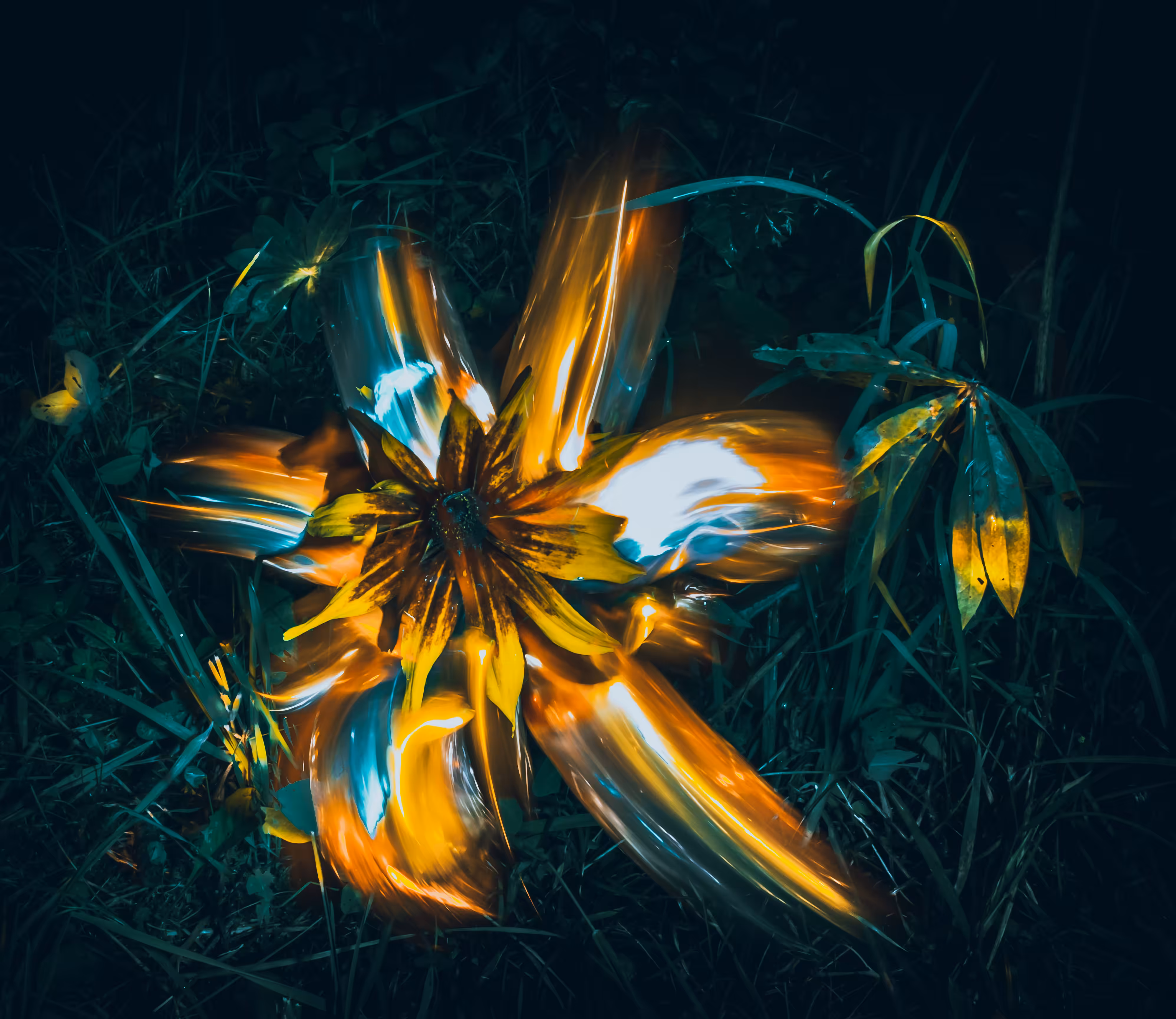 A flower of light. 
