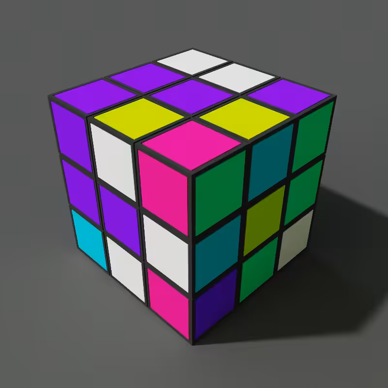 Rubik's cube in Voxel #6