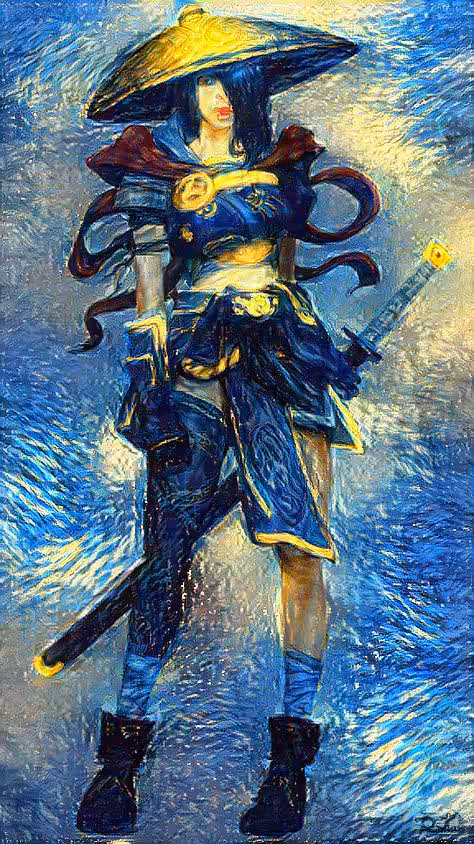 Bored Starry Night Samurai Club: Samurai #35