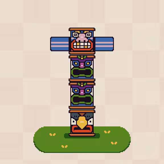 Tiki Totem #23