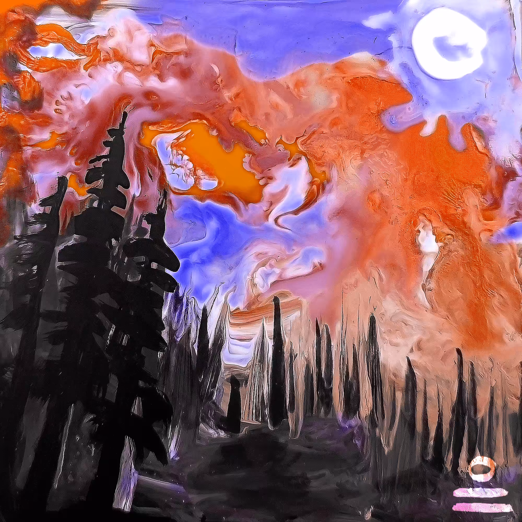 Fluidscape №08 Storm ≗