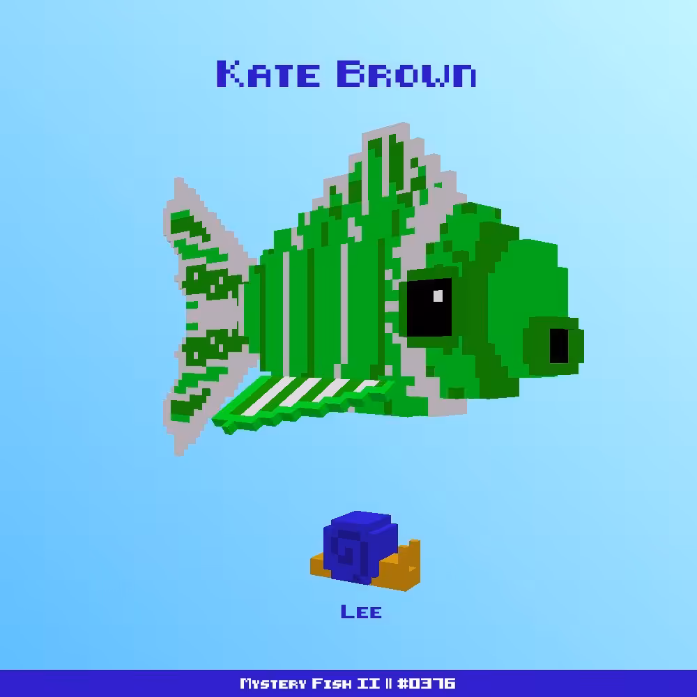 Kate Brown :: Mystery Fish 0376/1000