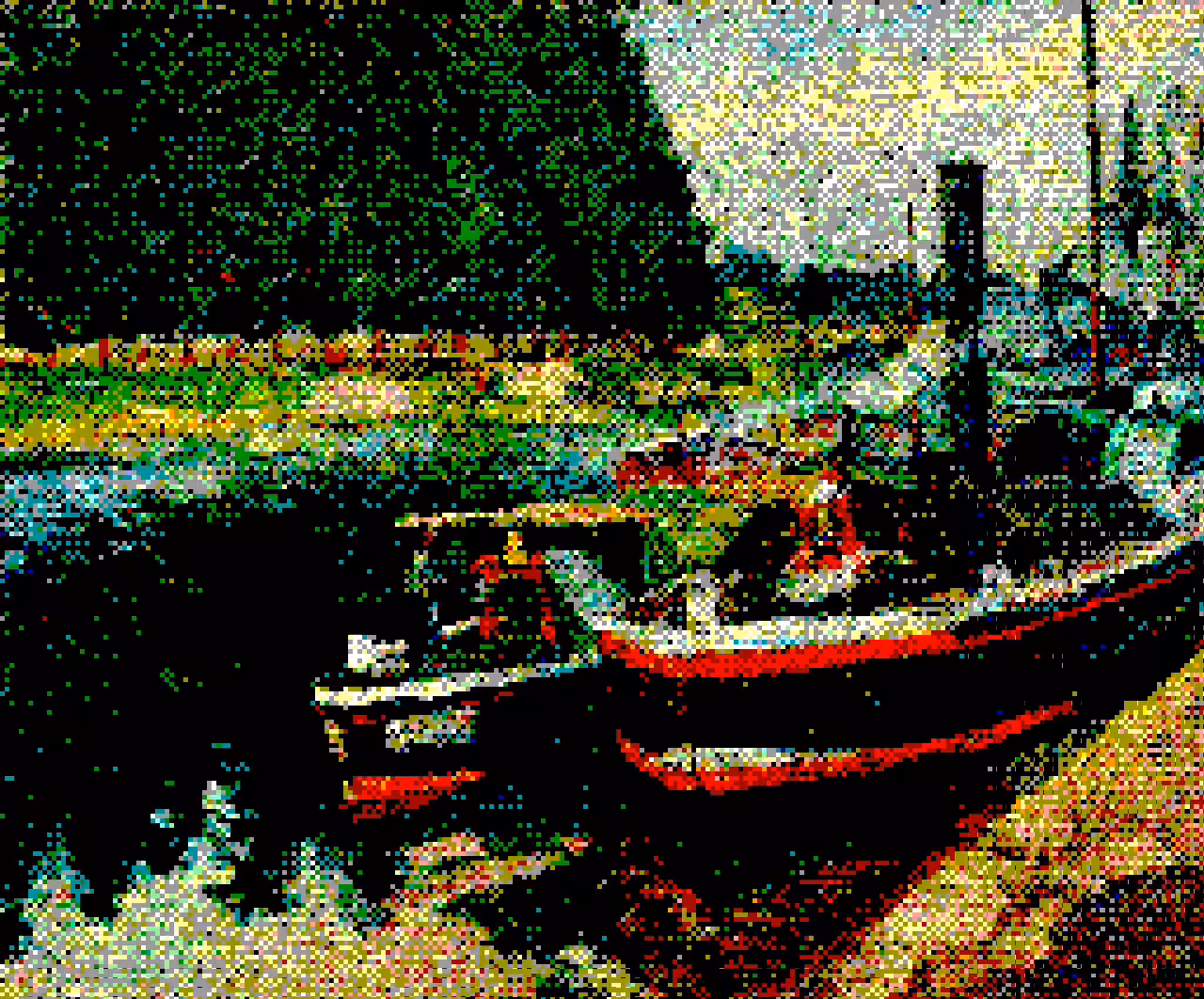 QUINTESSENCE #75 - Camille Pissarro, Barges at Pontoise