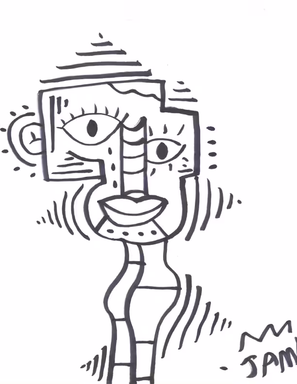 Jacob's Original Sketches #3 - Signed