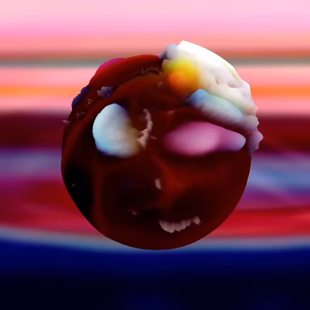Breathy colored Bubble