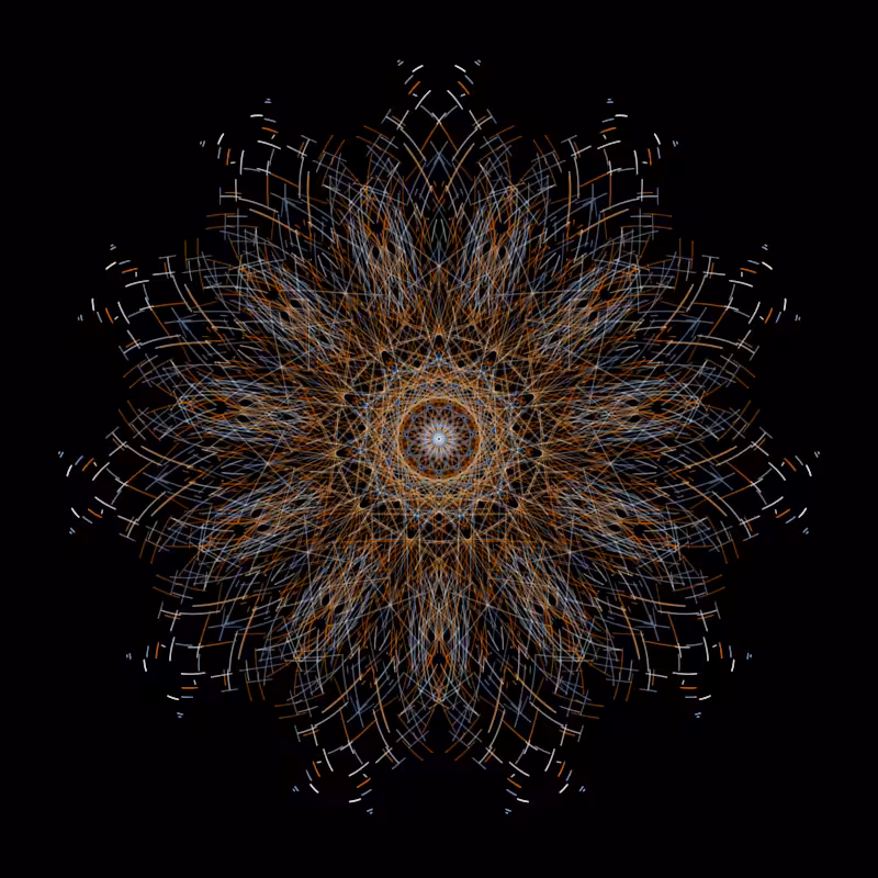 the thread in the pattern #103