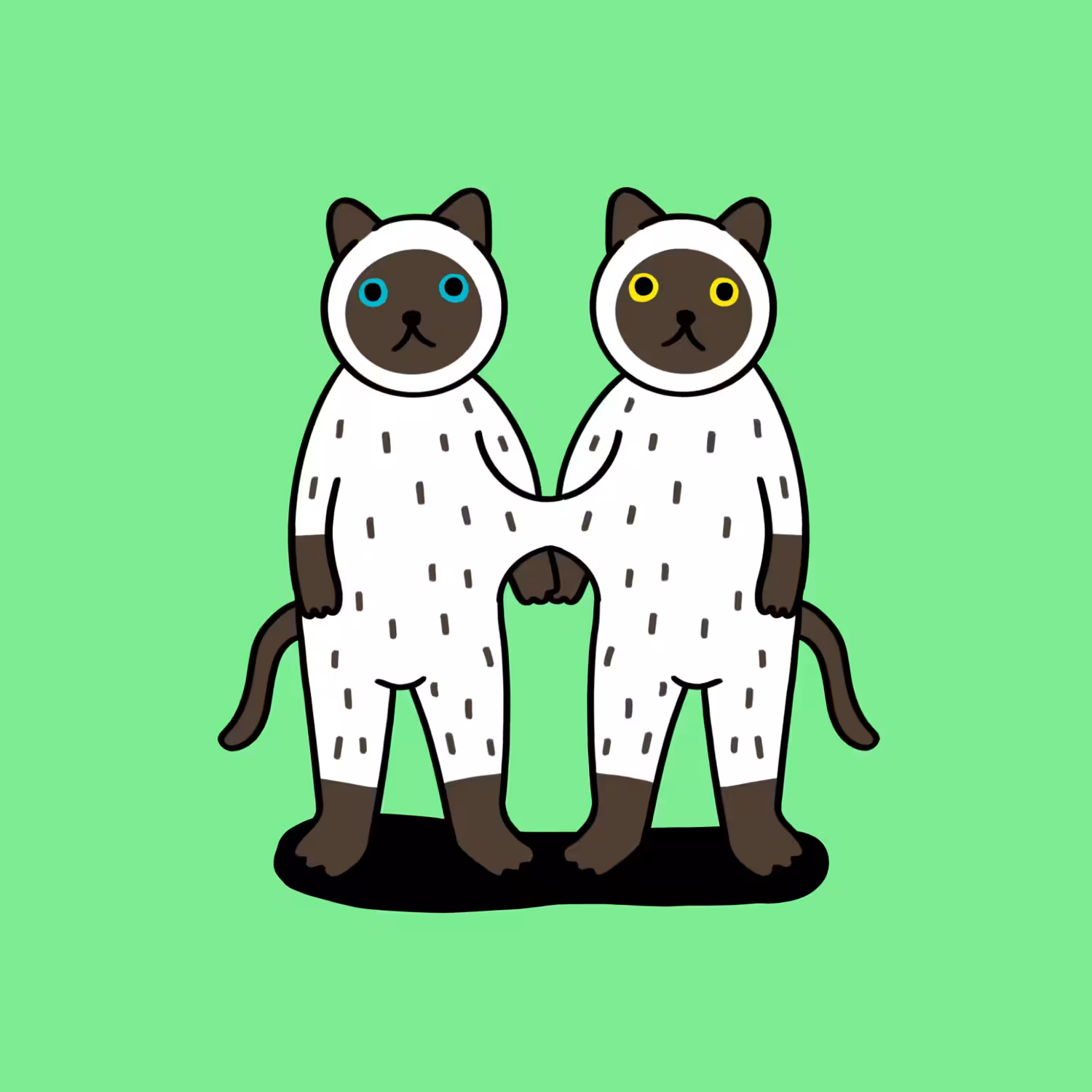 Siamese Cat Twin