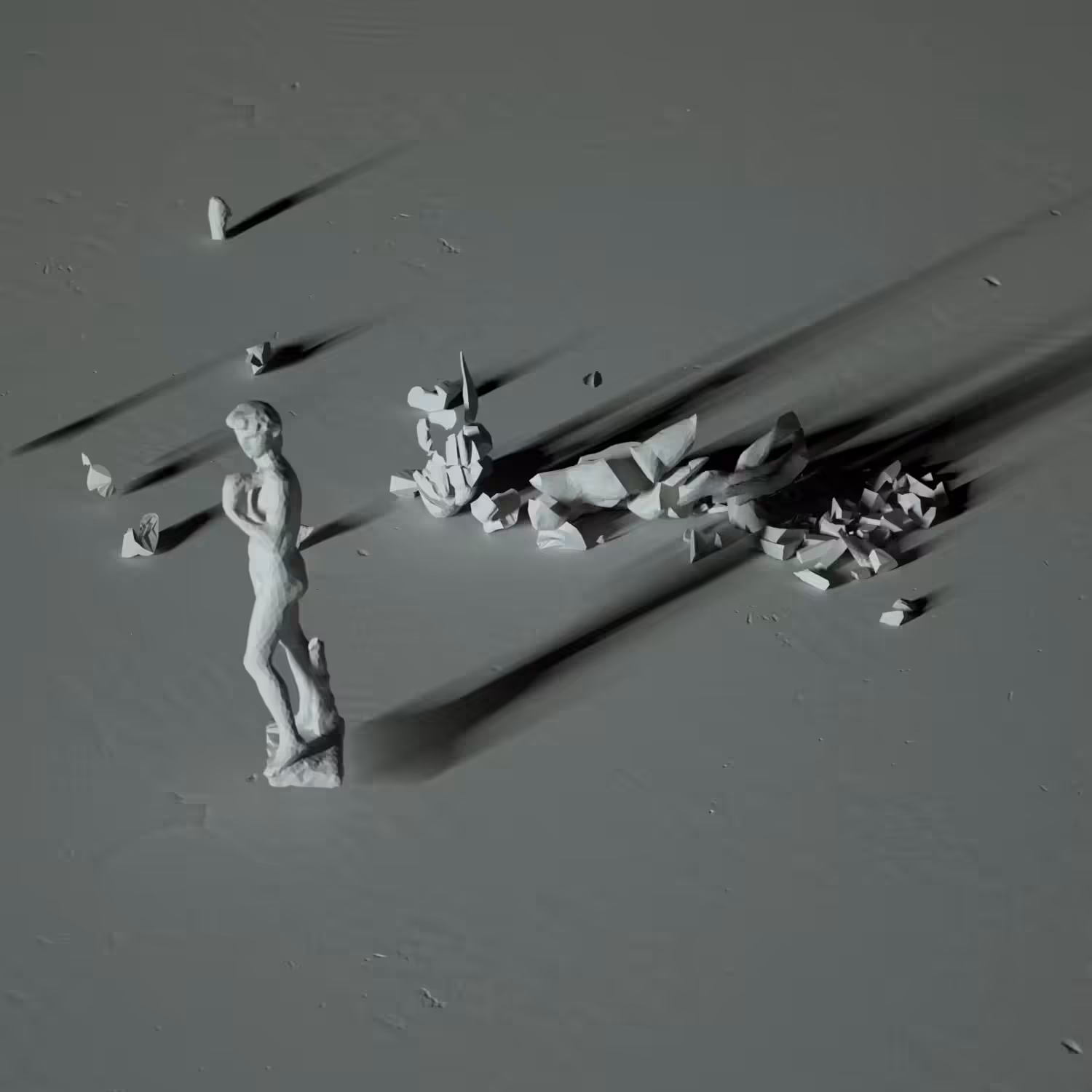 4-Dimensional Collapsing Sculpture