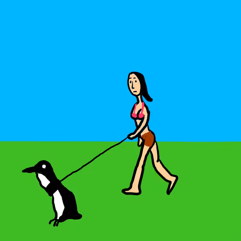 wALKING A DOG #68