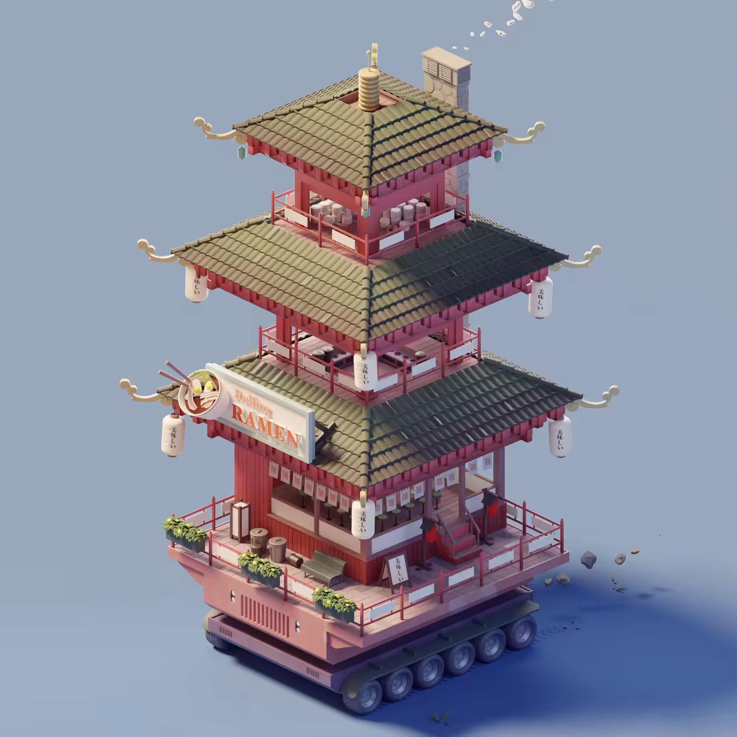 Rolling Houses #03 - Rolling Ramen