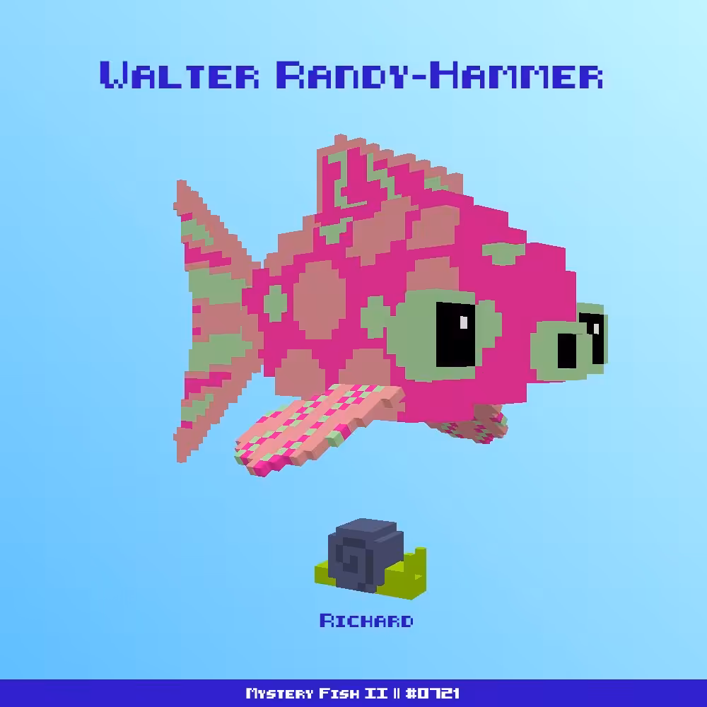 Walter Randy-Hammer :: Mystery Fish 0721/1000