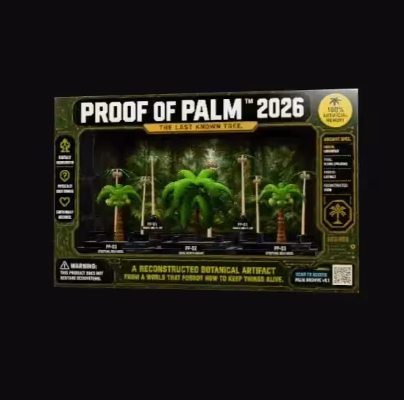 PROOF OF PALM™ 2026 - “The Last Known Tree.”