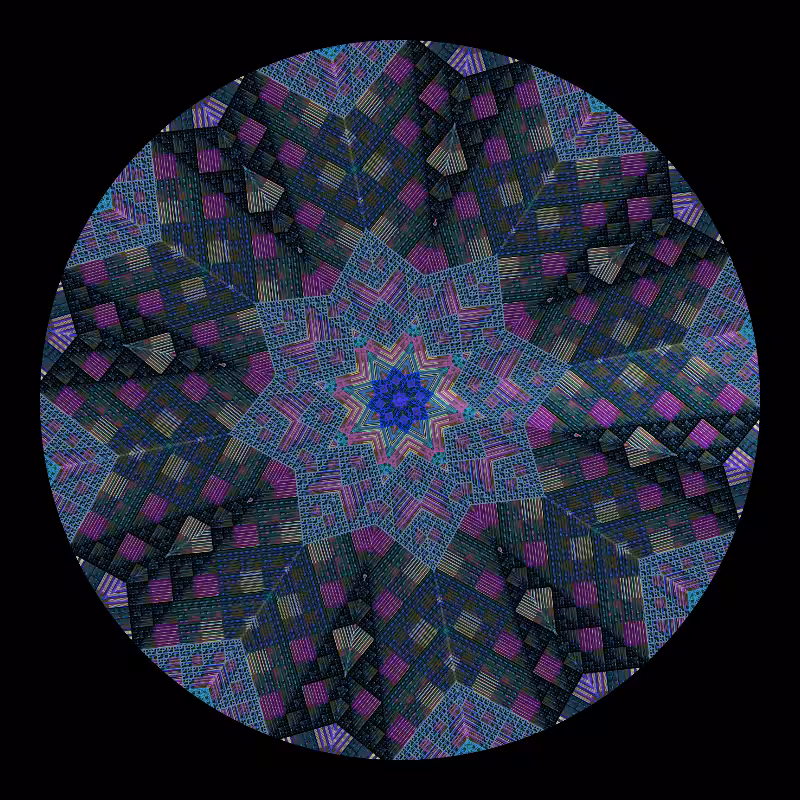 Binary kaleidoscope #41