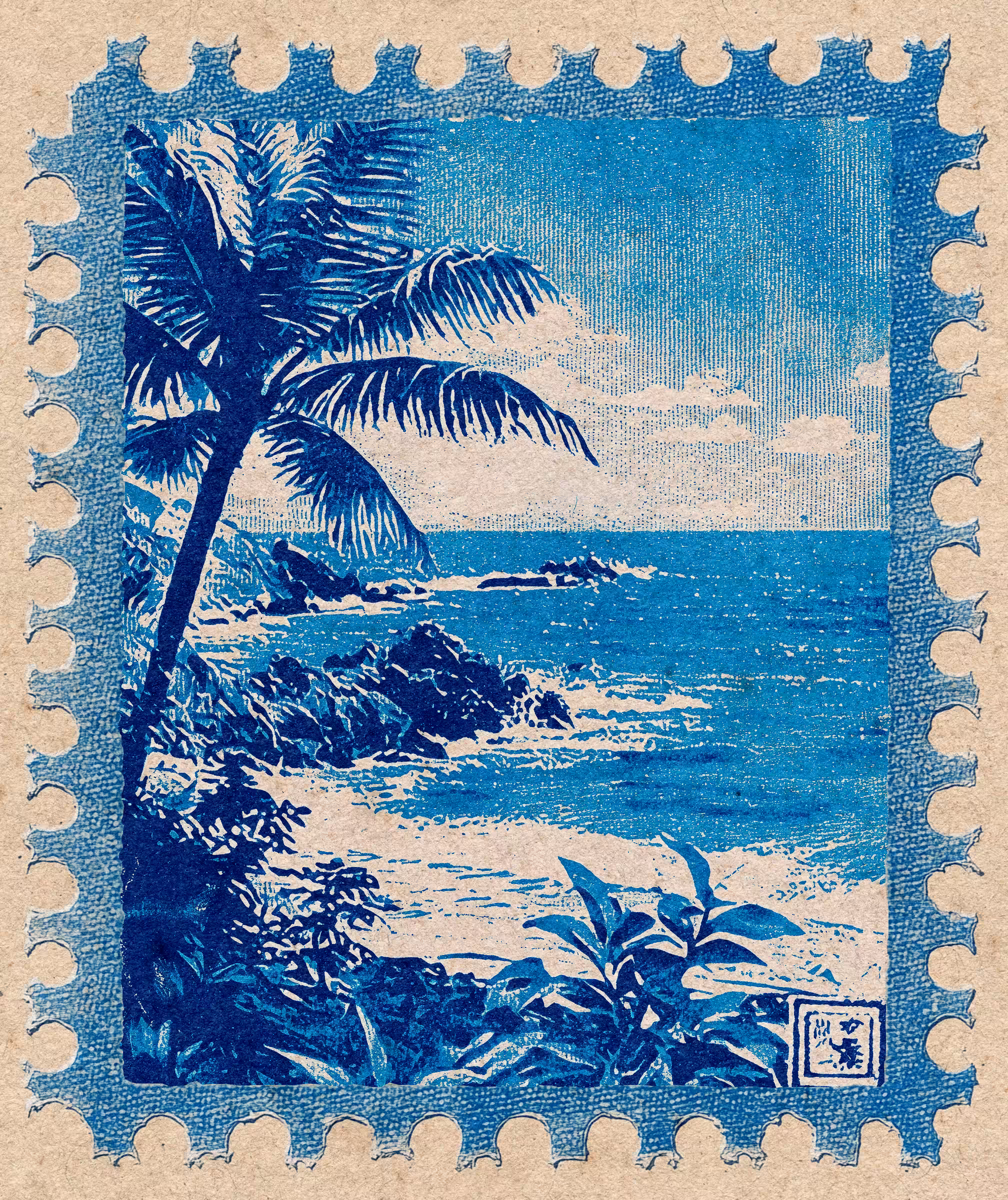 Coastage Stamp #55