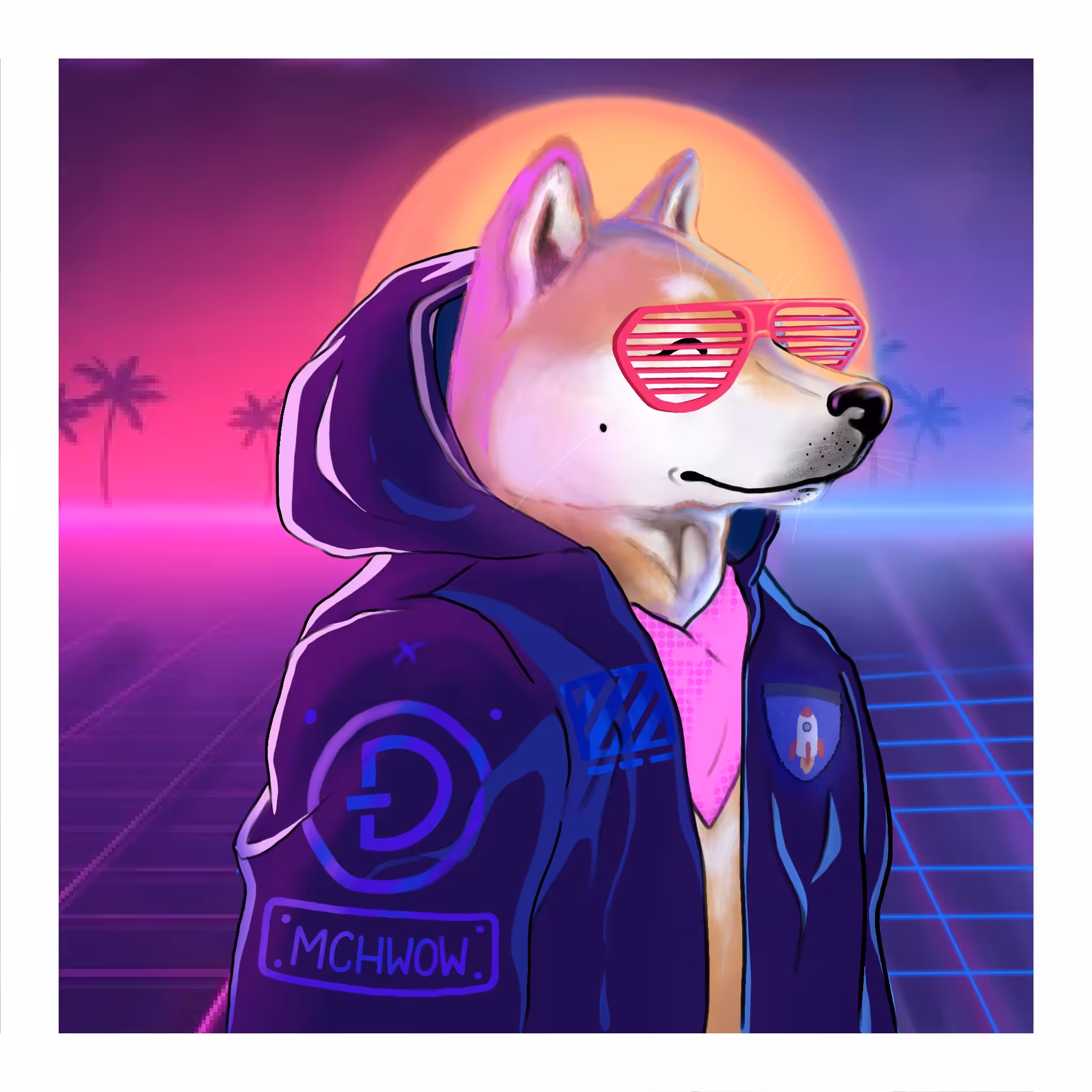 Cyberpunk Doge
