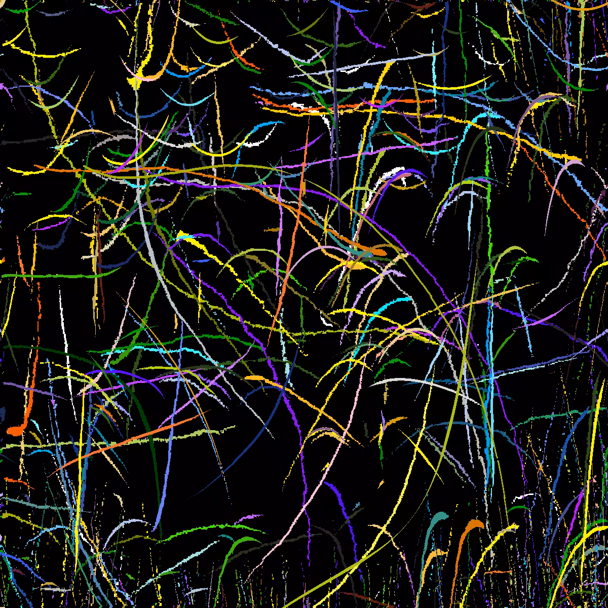 Pollock's Style Generator #36