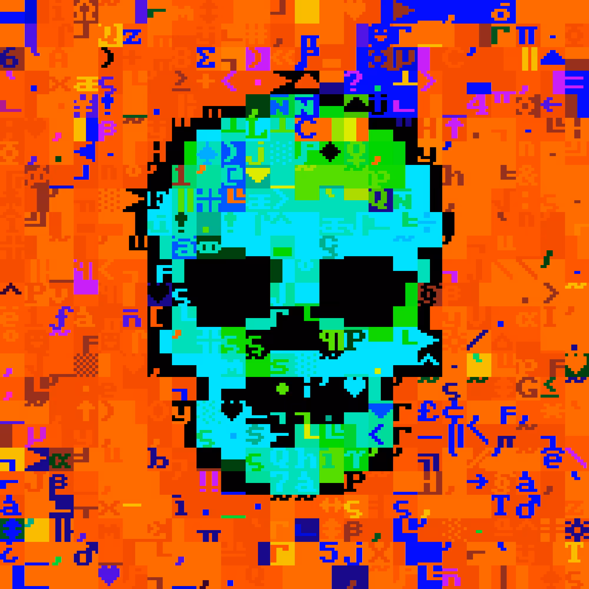 DOS Skull 0300