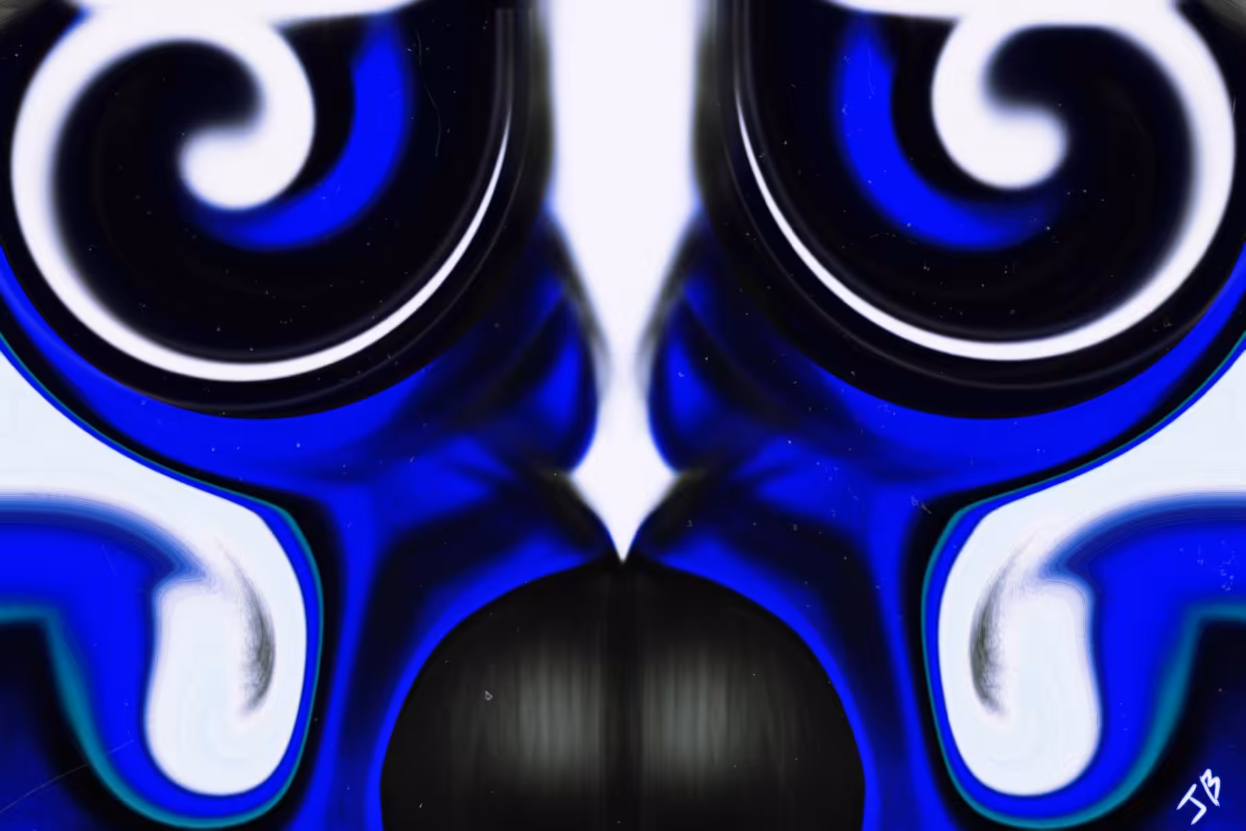 Blue Swirl 