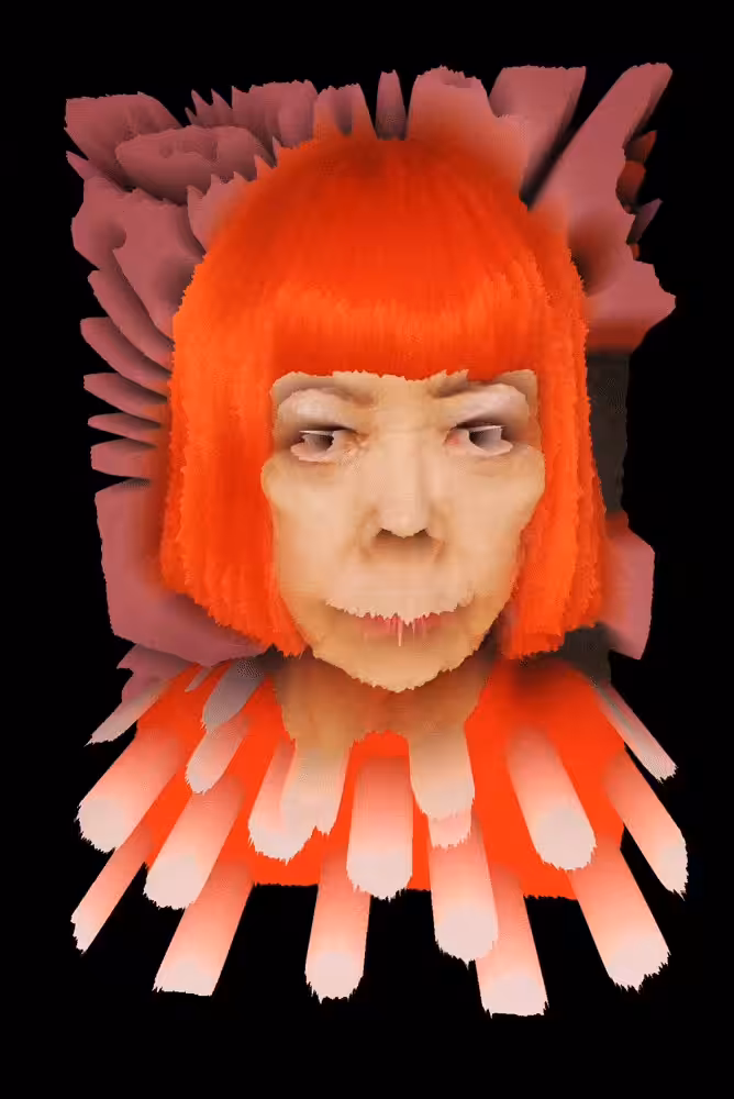 Study for a portrait of Yayoi Kusama | 001
