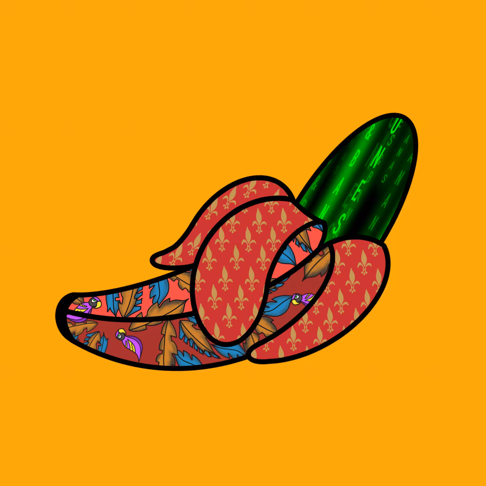 Bones and Bananas #7863