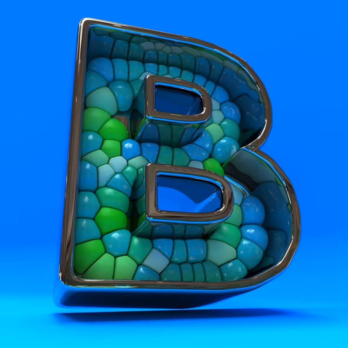 B