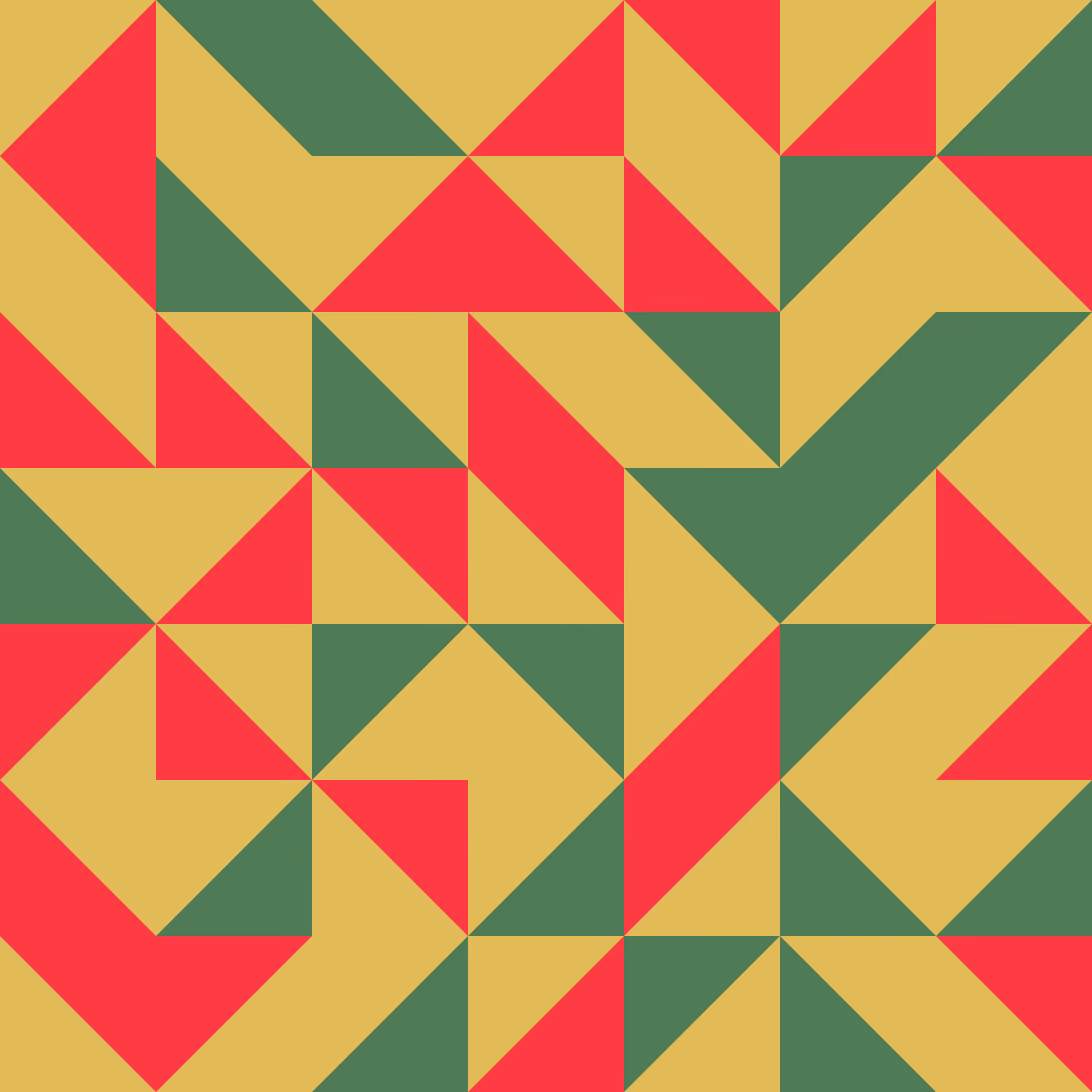 Postcard Triangles #19