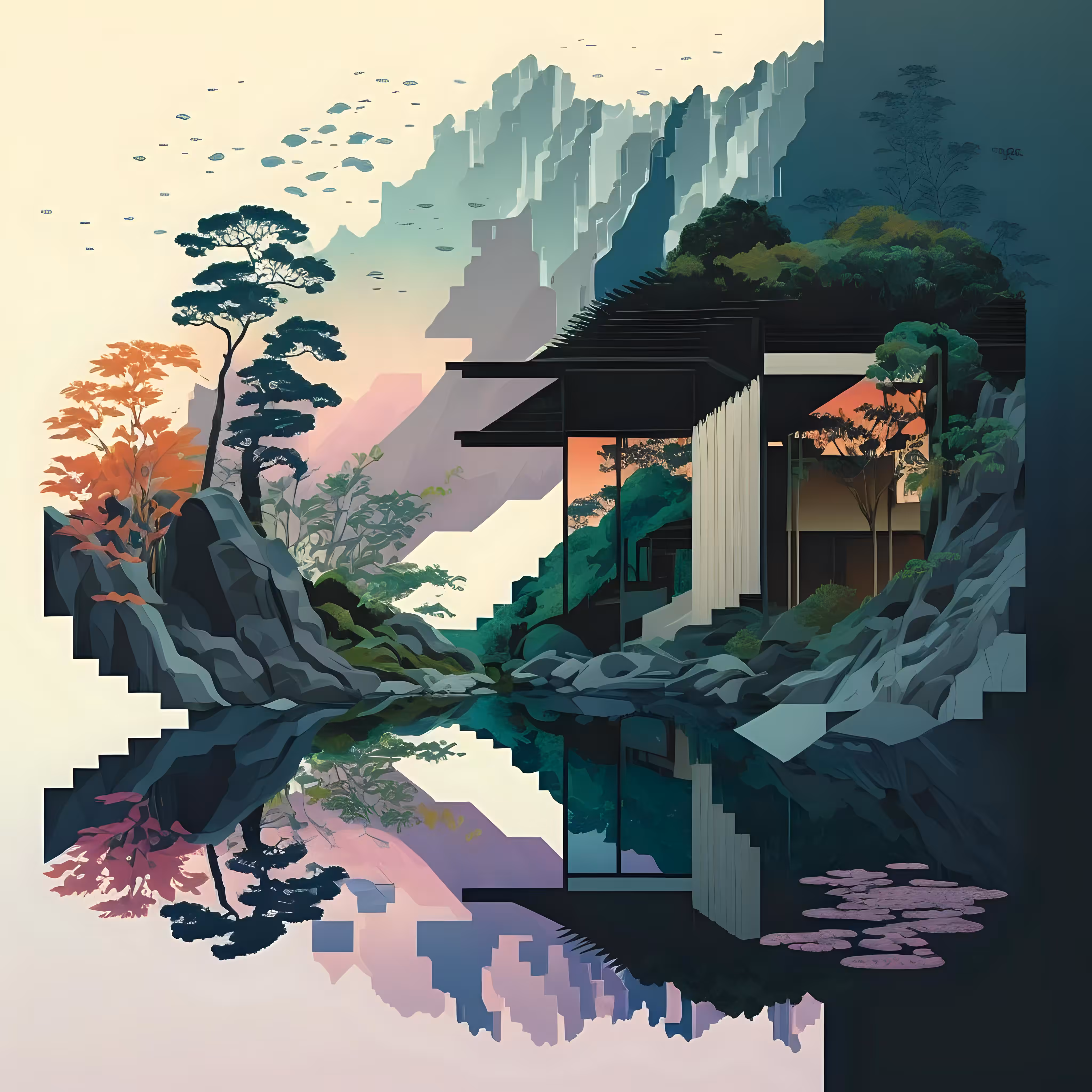 Glitched Garden #8