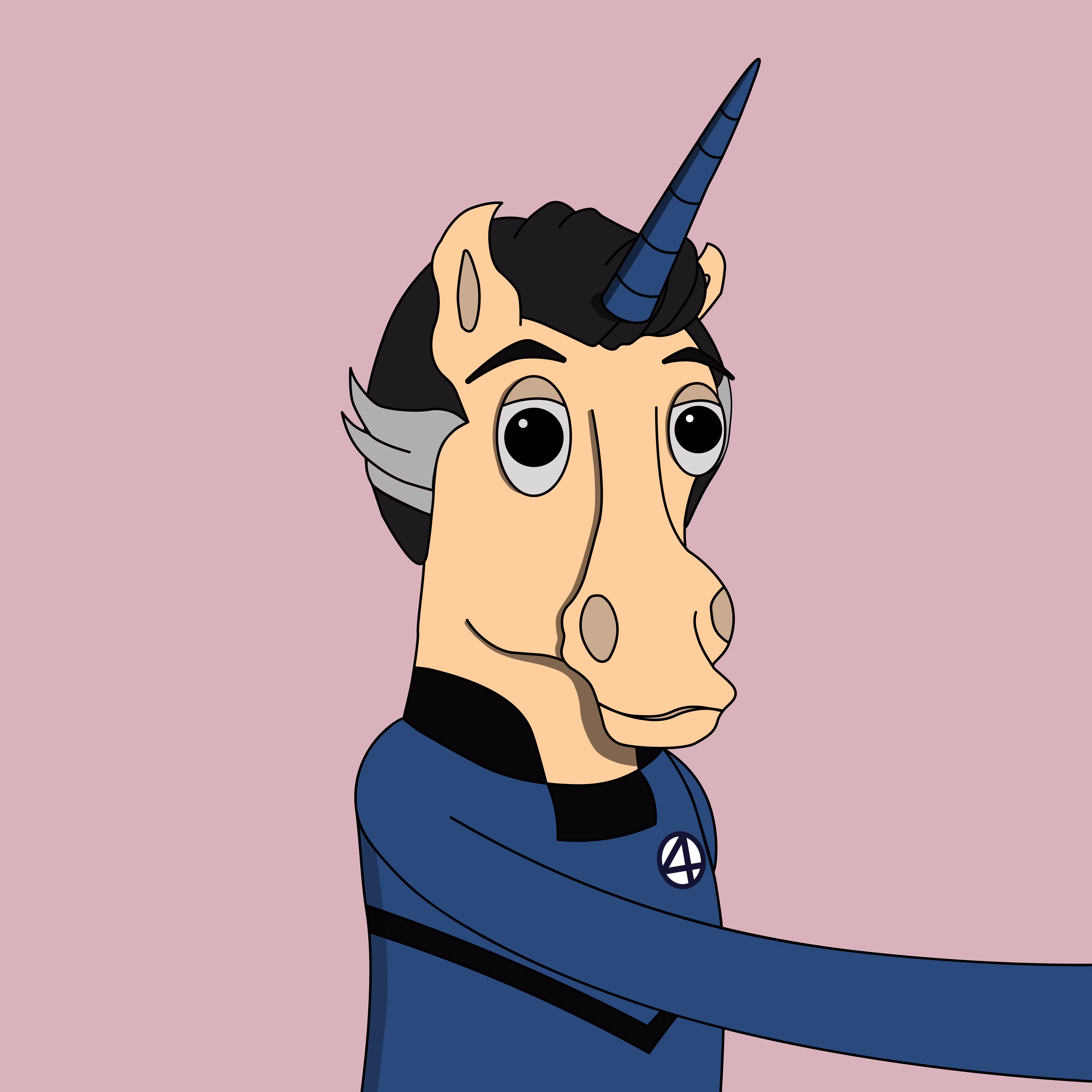 Awesome Unicorn - Mr. Fantastic #123