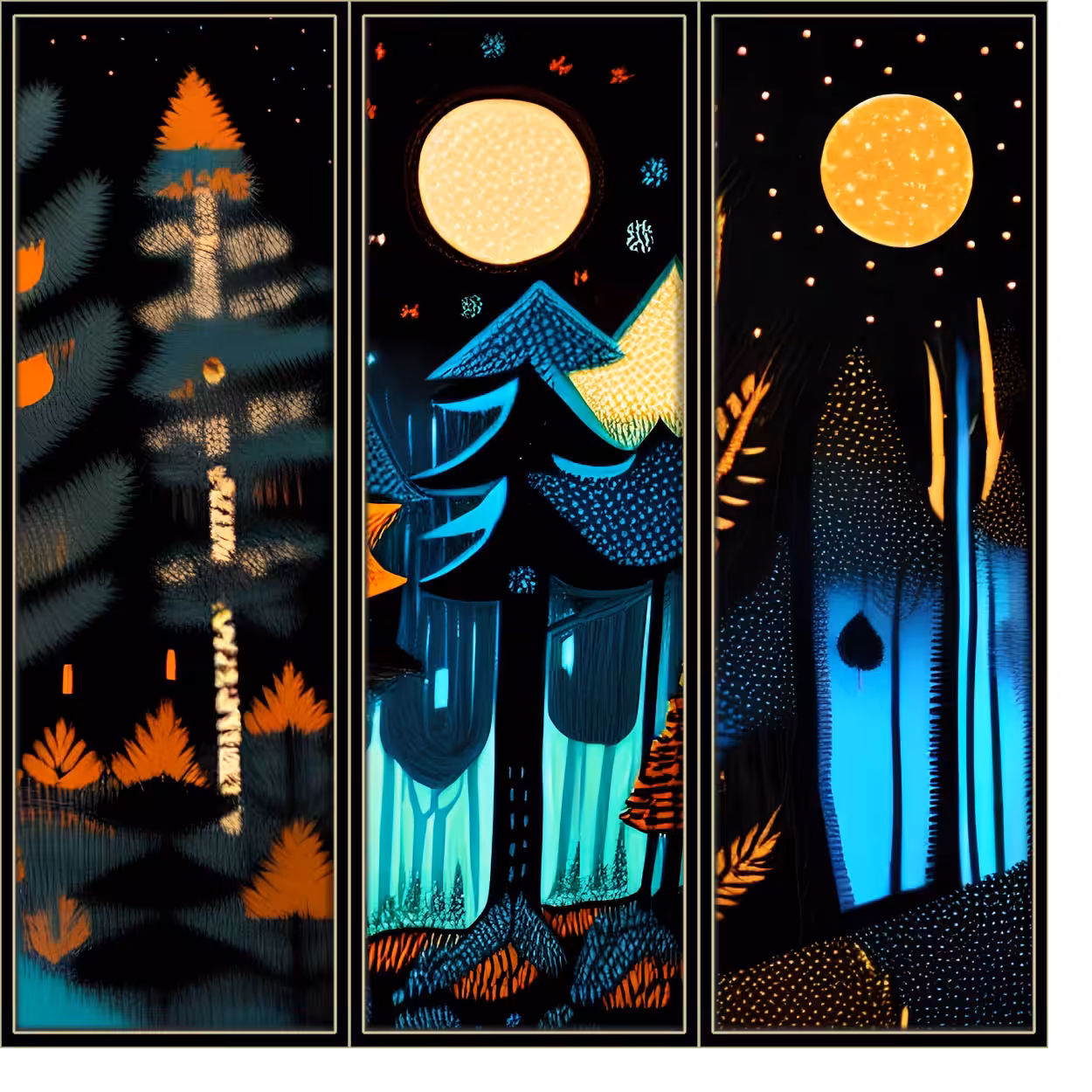 Forest at Night #2