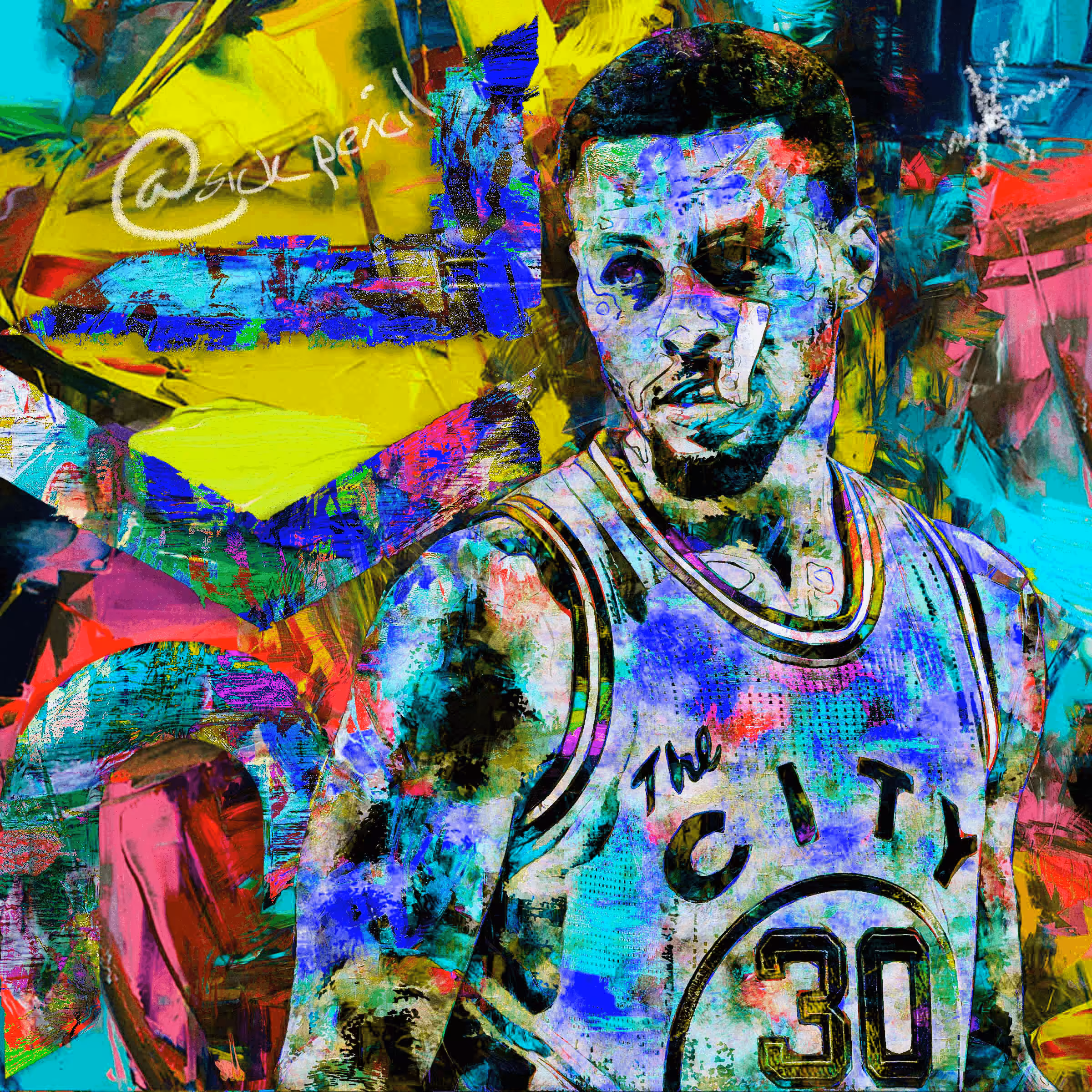Steph Curry Is Kong - Founders Edition - @sickpencil