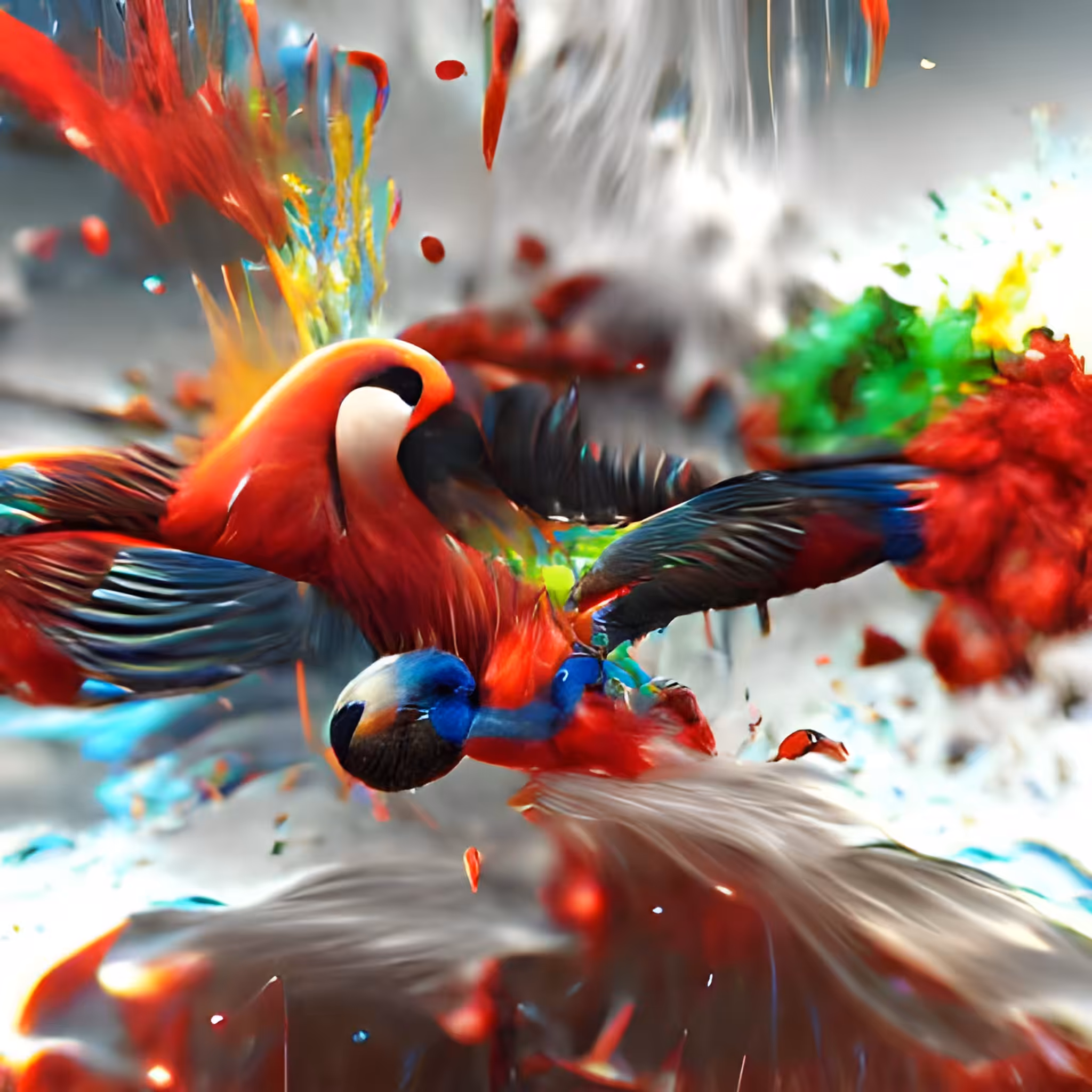 Macaw Colourbomb