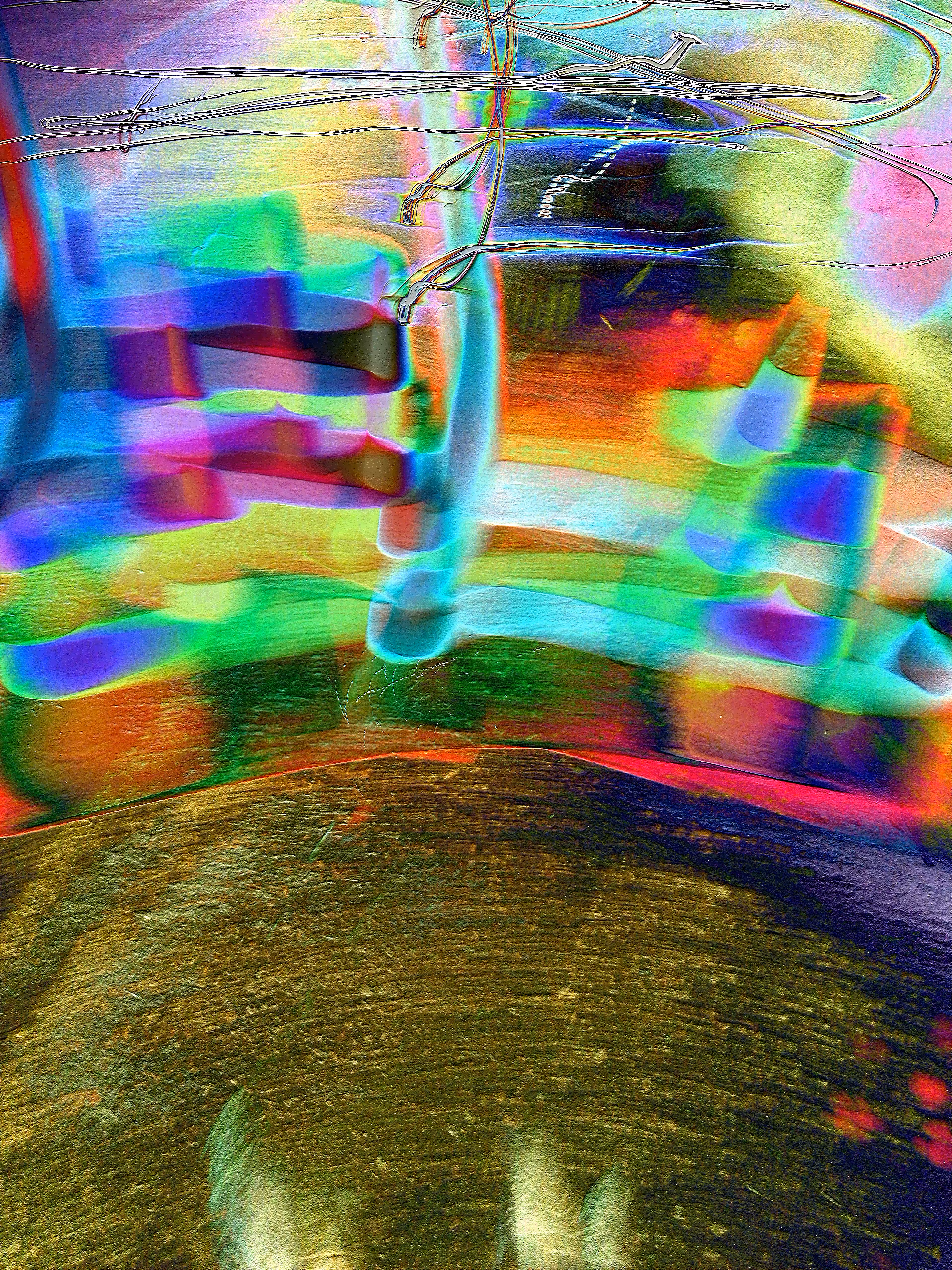 Light is the essence, Color is the soul that flies free 