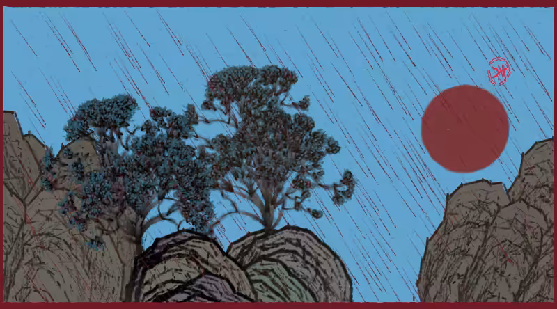 Bloom in the rain #32