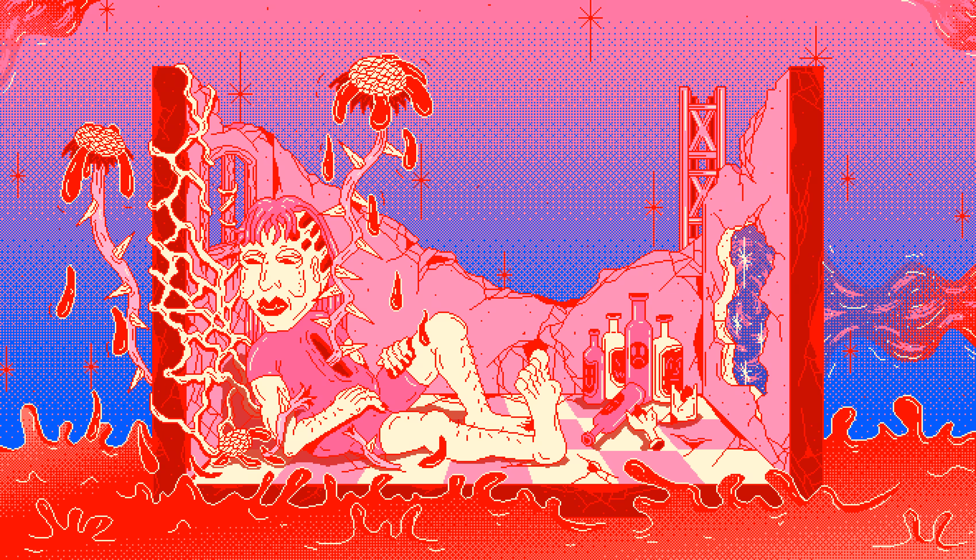 Not drowning...yet