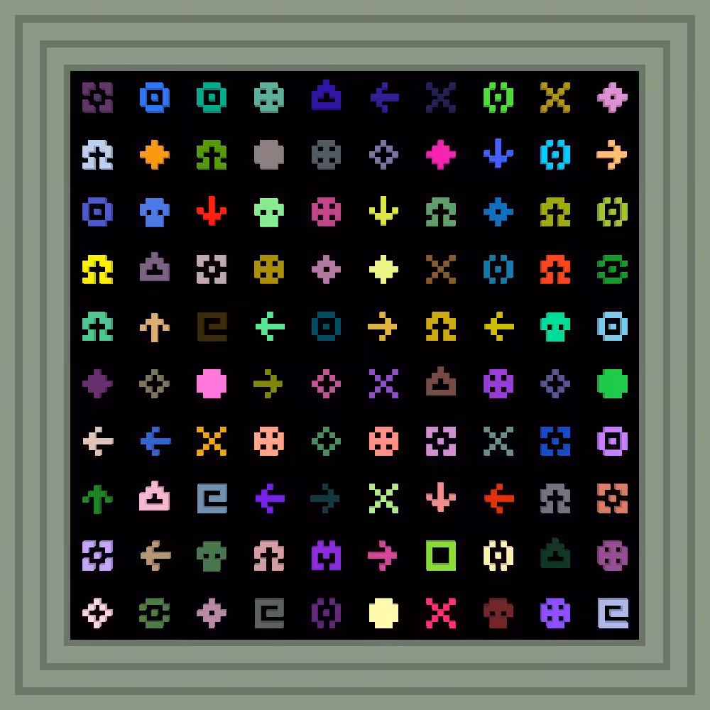 RIP MF DOOM :: Procedural Symbols #136/1000