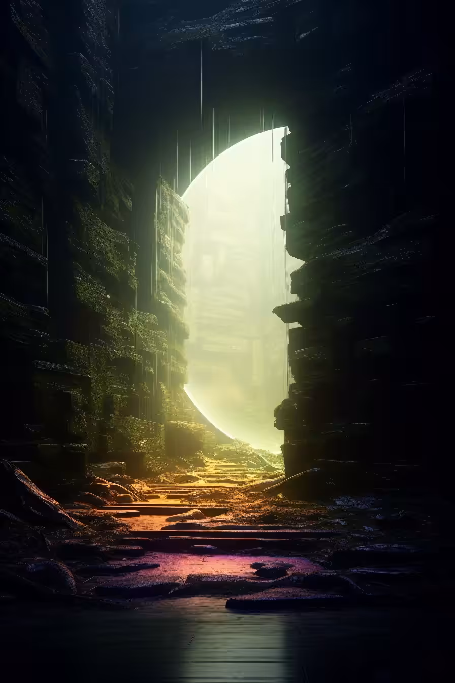 Hidden Paradise: Dark to Light