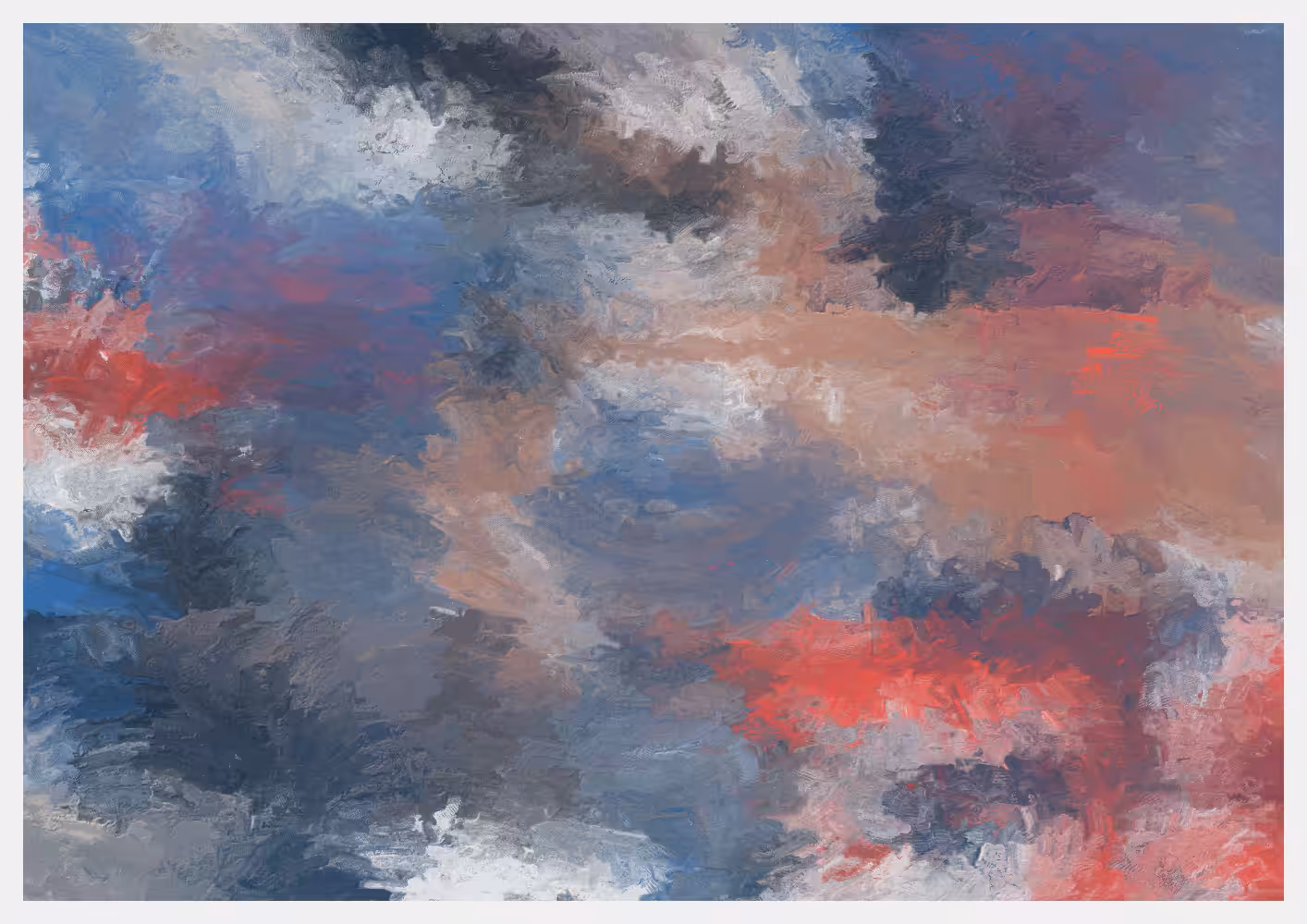 Paysages chromatiques B  #41
