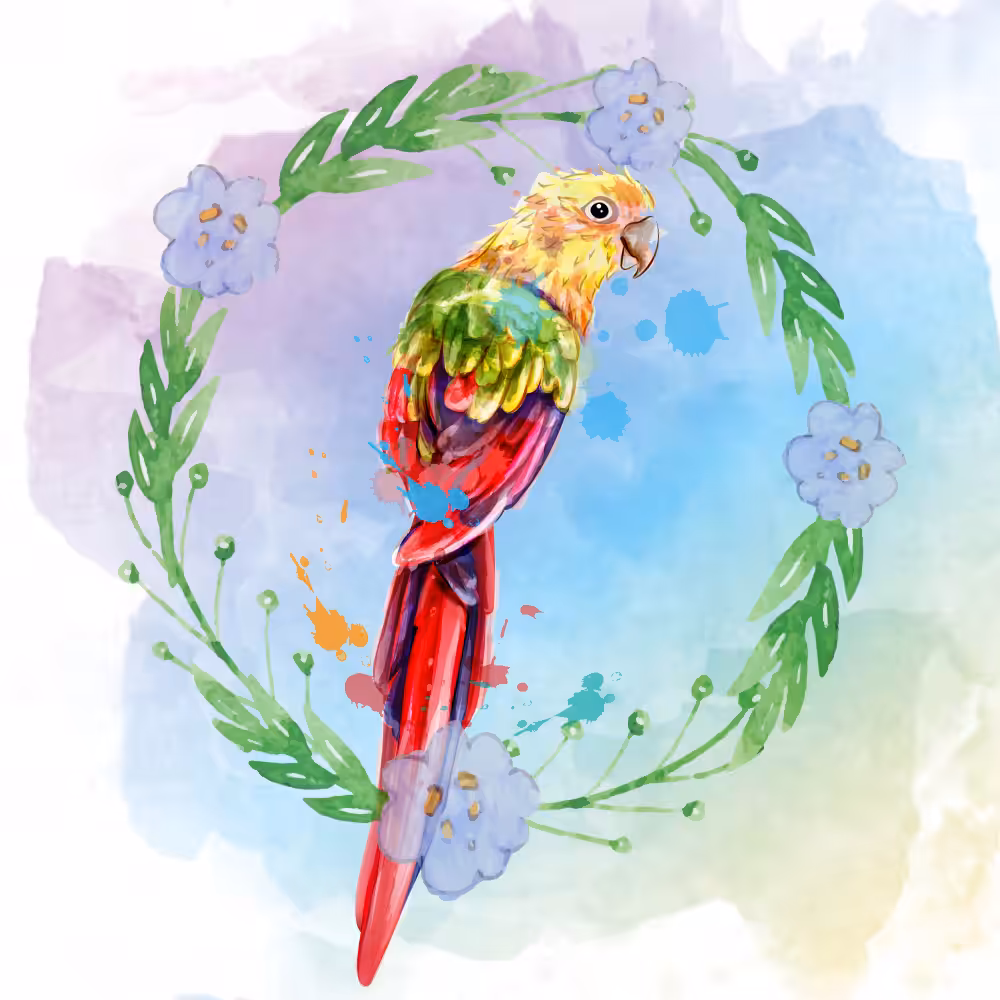 Random Tropical Birds #10