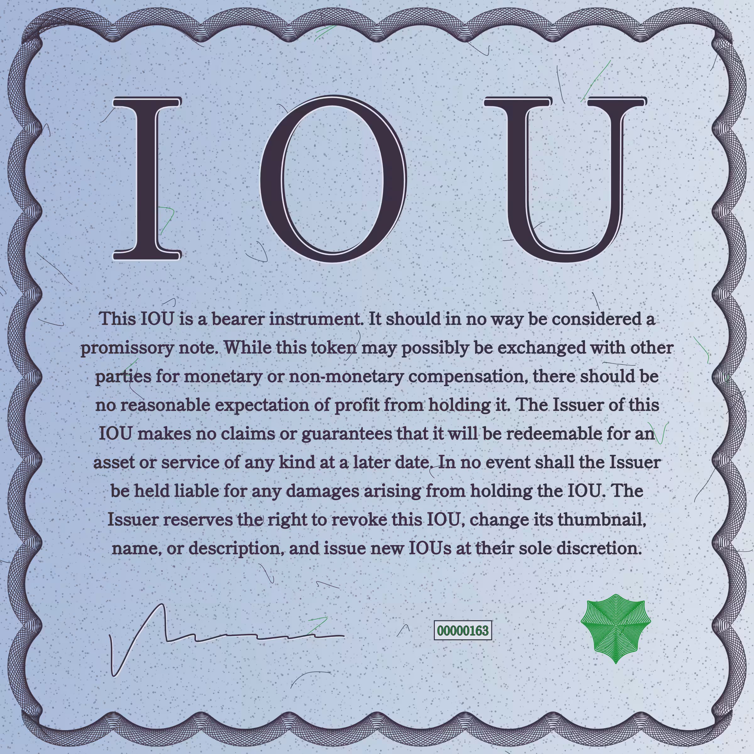 IOU #163