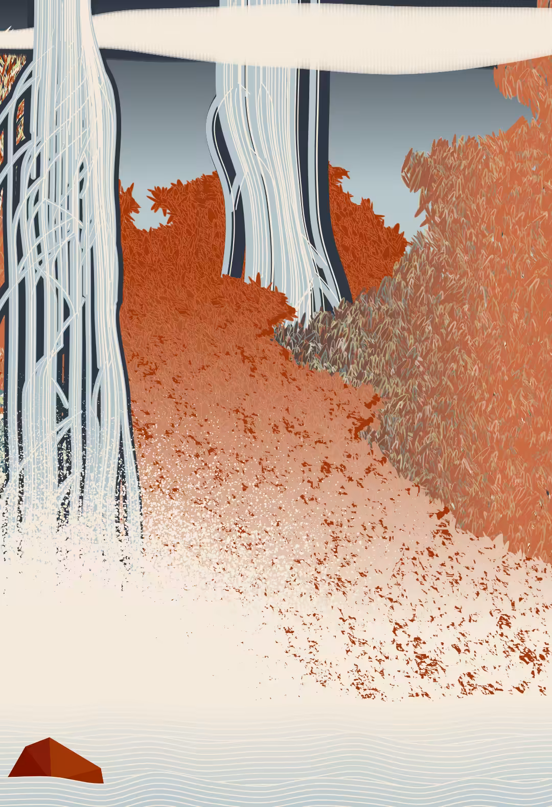 LACMA: ROTF Vol. 2 Monica Rizzolli A Tour of Hypothetical Waterfalls #59
