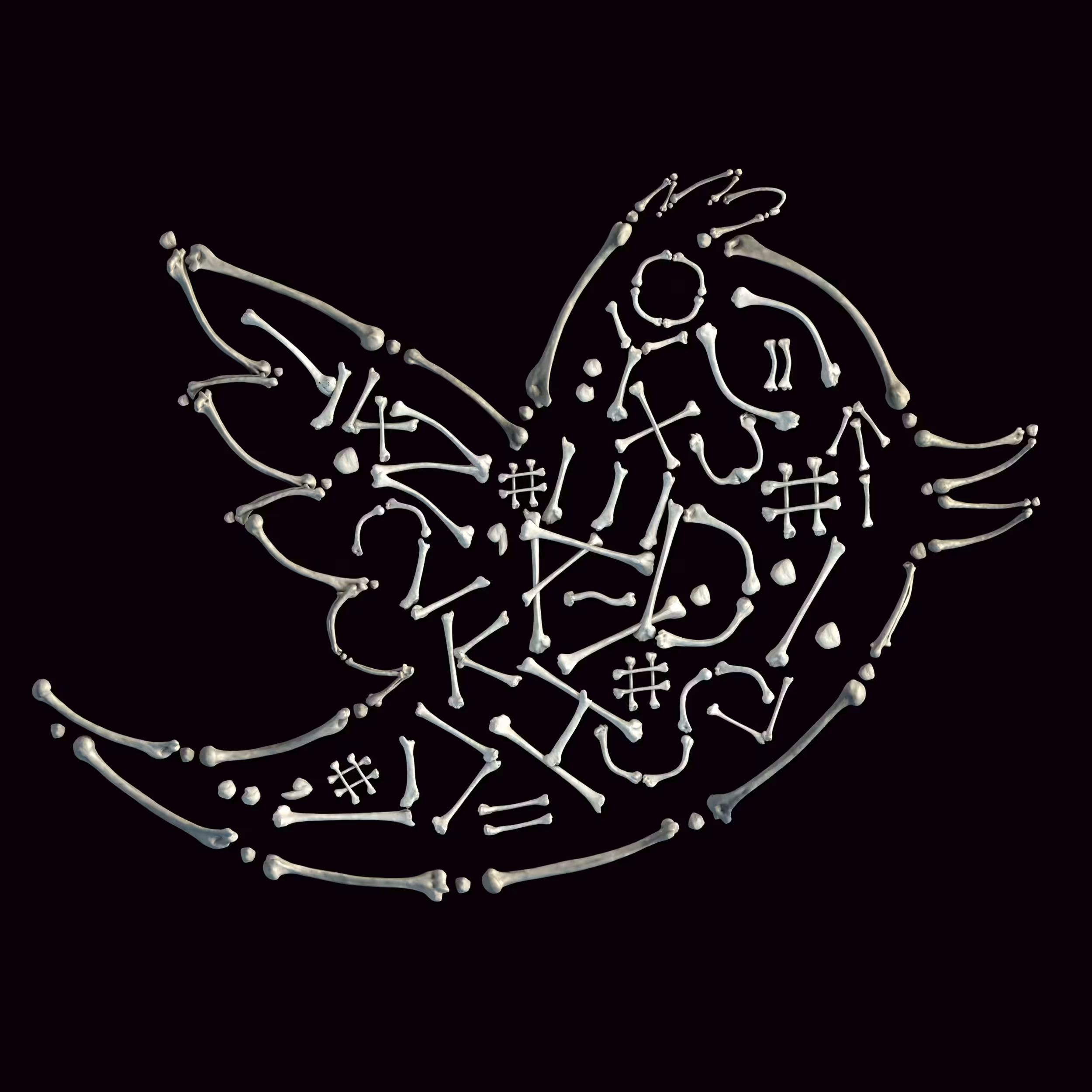 The Gridworks - TOTEM II - Twitter (black version)