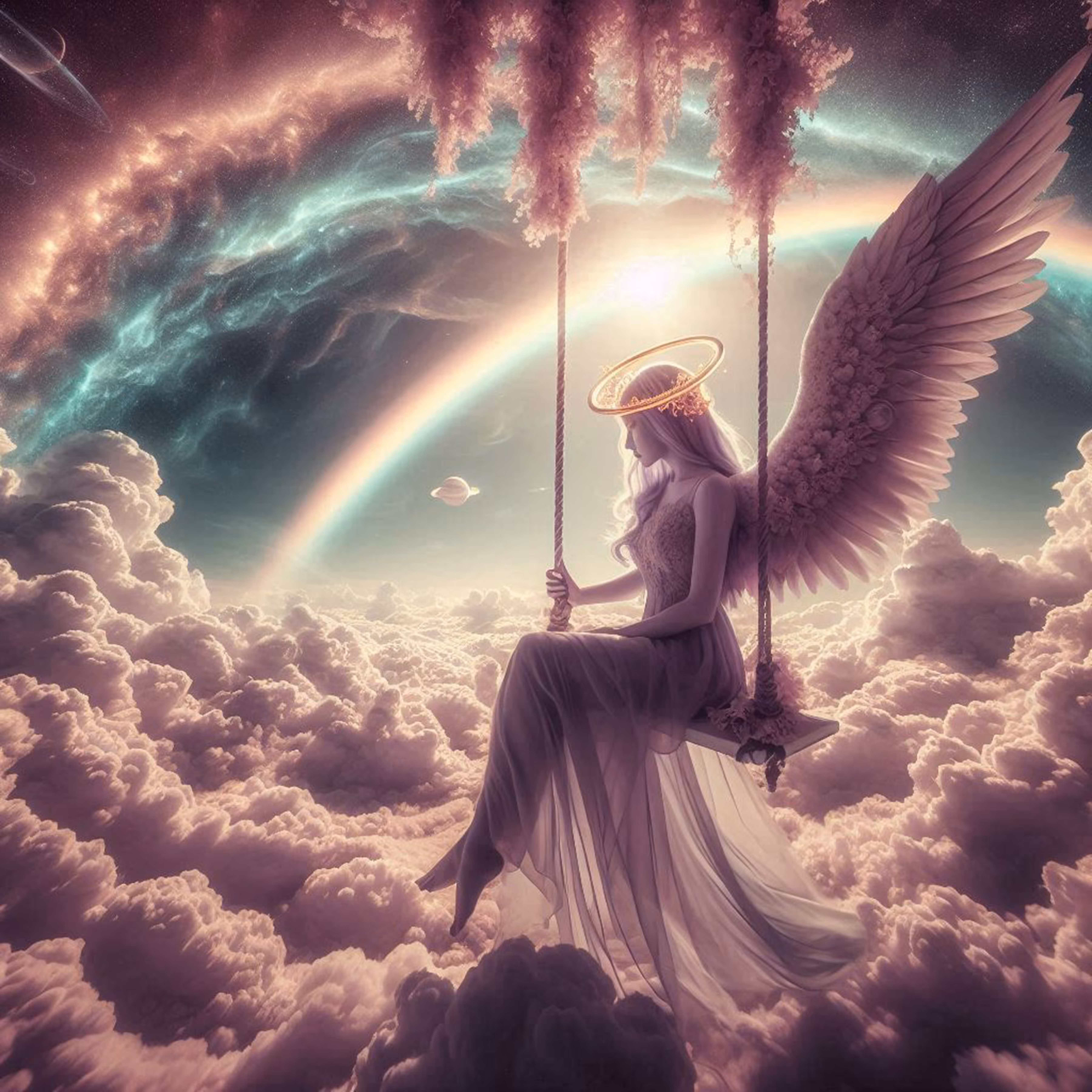 The Solitary Seraph of the Celestial Swing