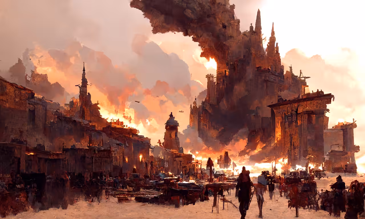 Burned to the ground #01