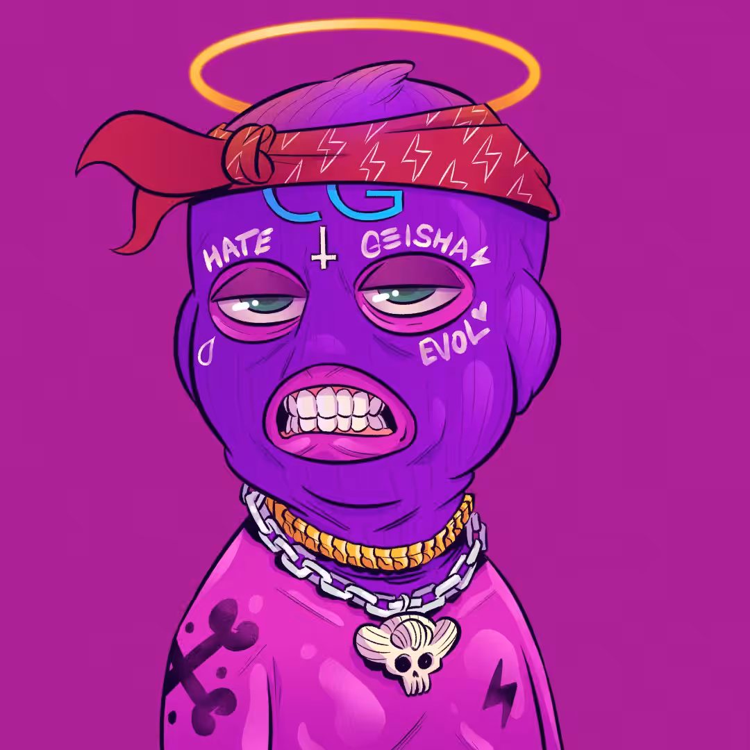G'EVOL #6186 by Crypto Geisha