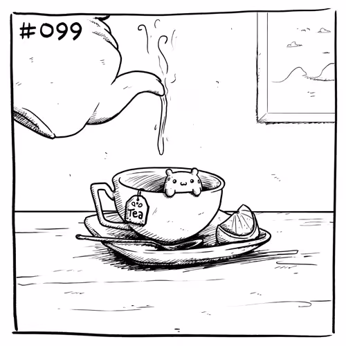 Suicidal Hamster #099 - Tea