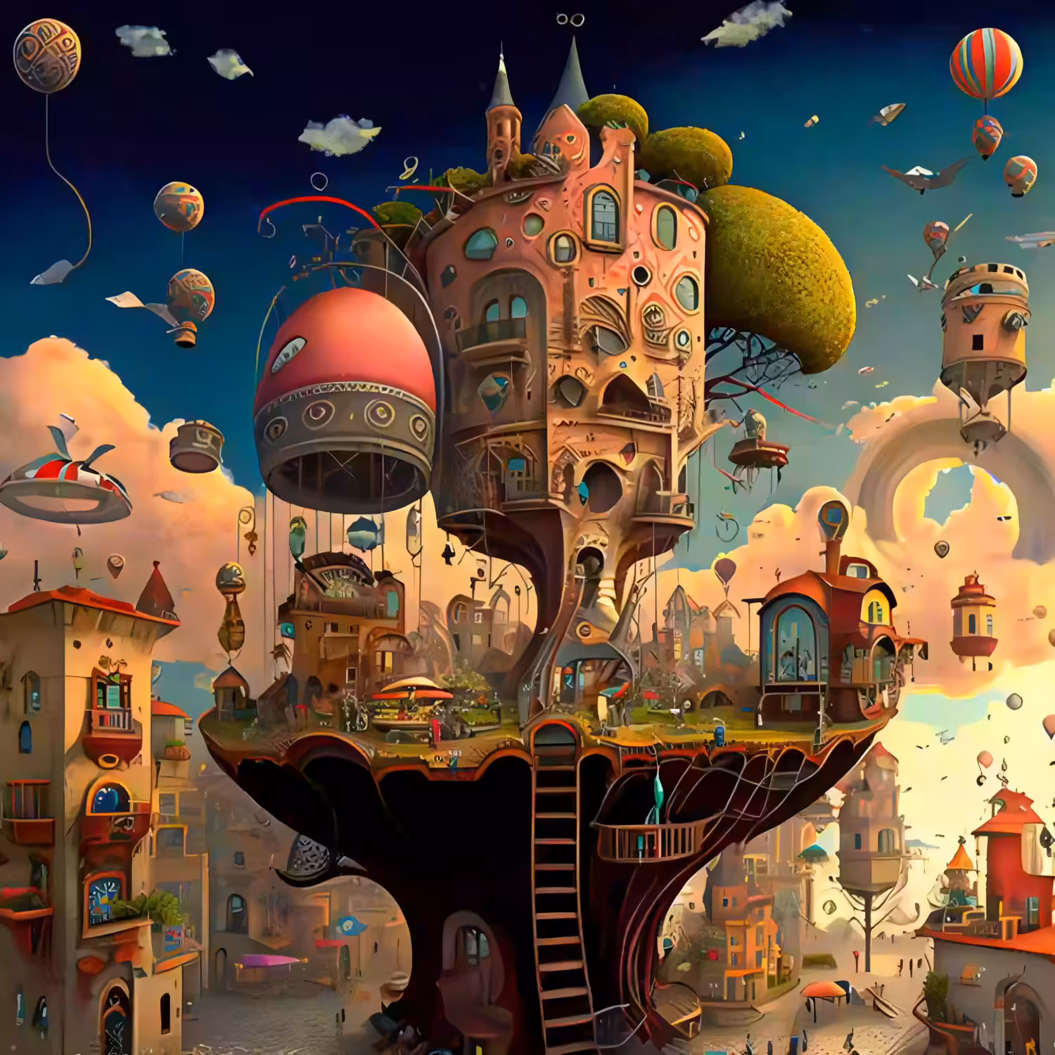Happy tree 72 - arcane city
